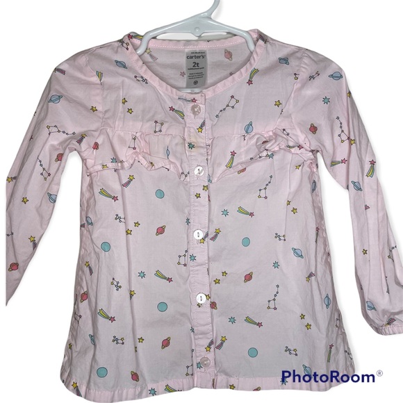 Carter's Other - Astronomy 🪐 🔭 Button Down Blouse